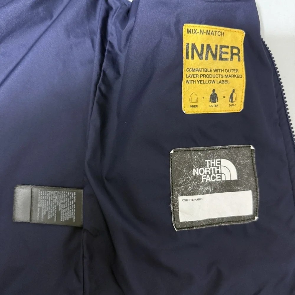 The North Face Reactor Puffer Vest Blue Size Small Youth 7/8 Mix‎ n Match